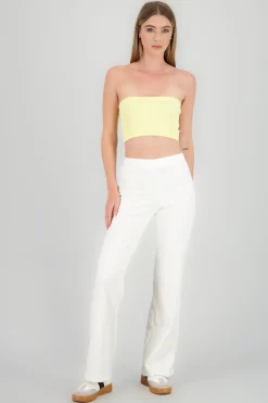 Shasa Ribbed Wide Leg Pants
