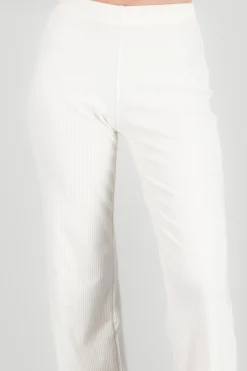 Shasa Ribbed Wide Leg Pants