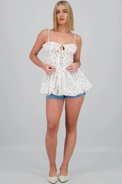 Shasa Romper with Bubble Skirt