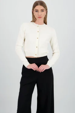 Shasa Round Neck Cardigan