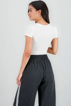 Shasa Round Neck Short Sleeve Bodysuit