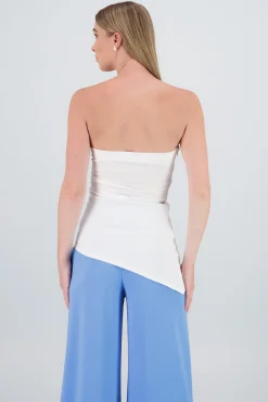 Shasa Ruched Side Tube Top