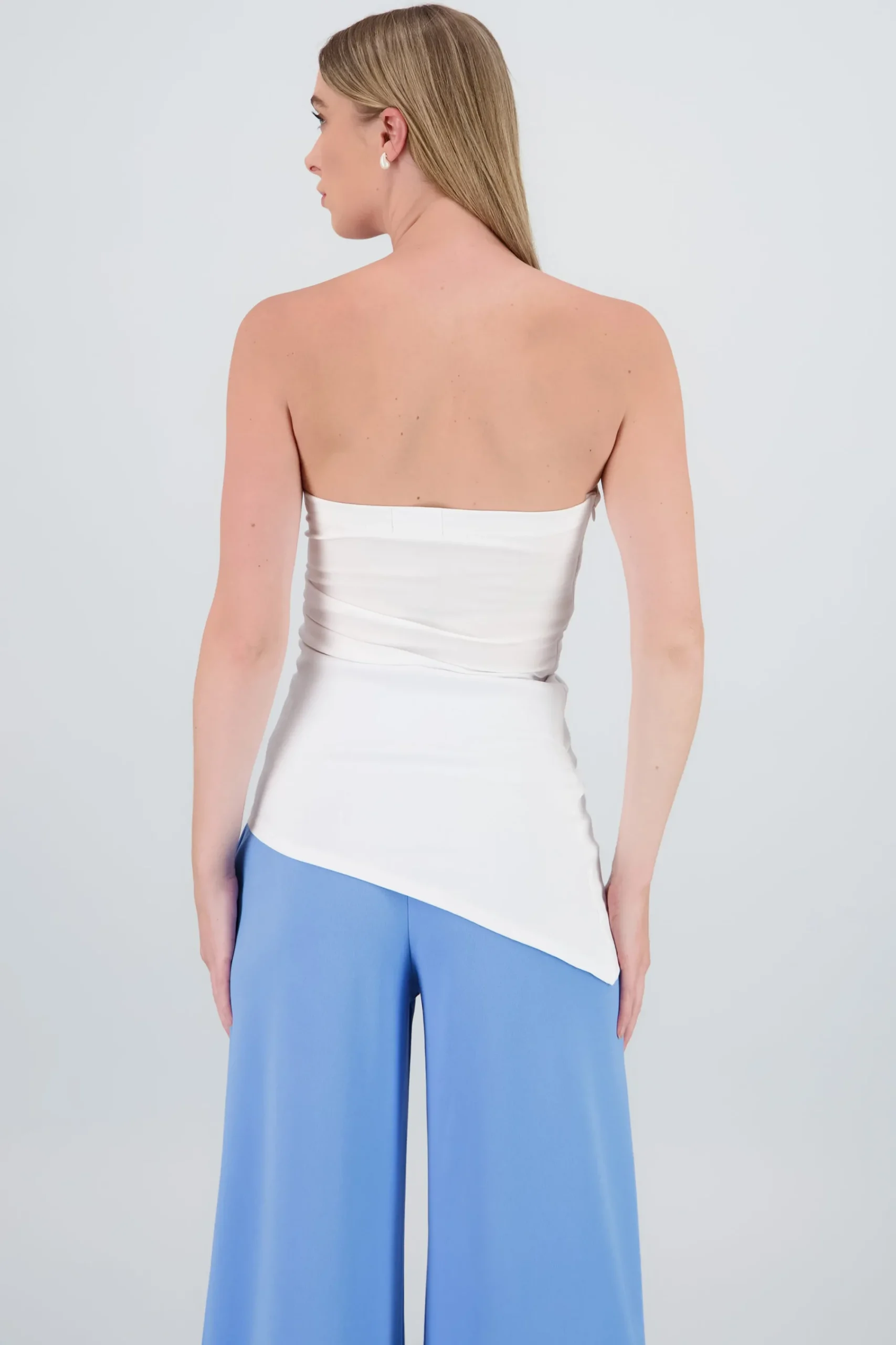 Shasa Ruched Side Tube Top
