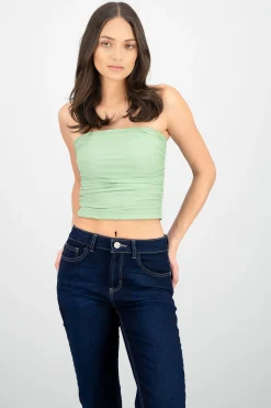 Shasa Ruched Tube Top
