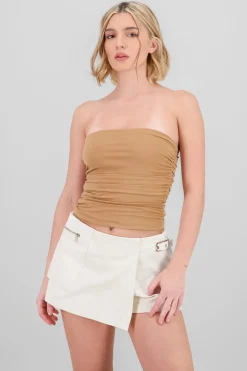Shasa Ruched Tube Top