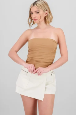 Shasa Ruched Tube Top