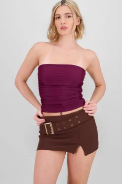Shasa Ruched Tube Top
