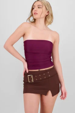 Shasa Ruched Tube Top