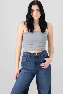 Shasa Ruched Tube Top