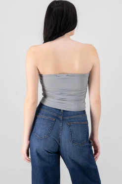 Shasa Ruched Tube Top