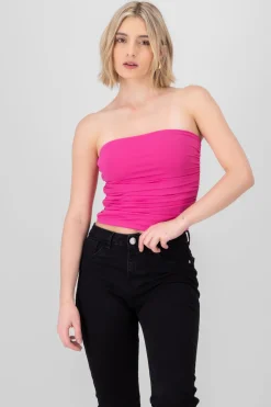 Shasa Ruched Tube Top
