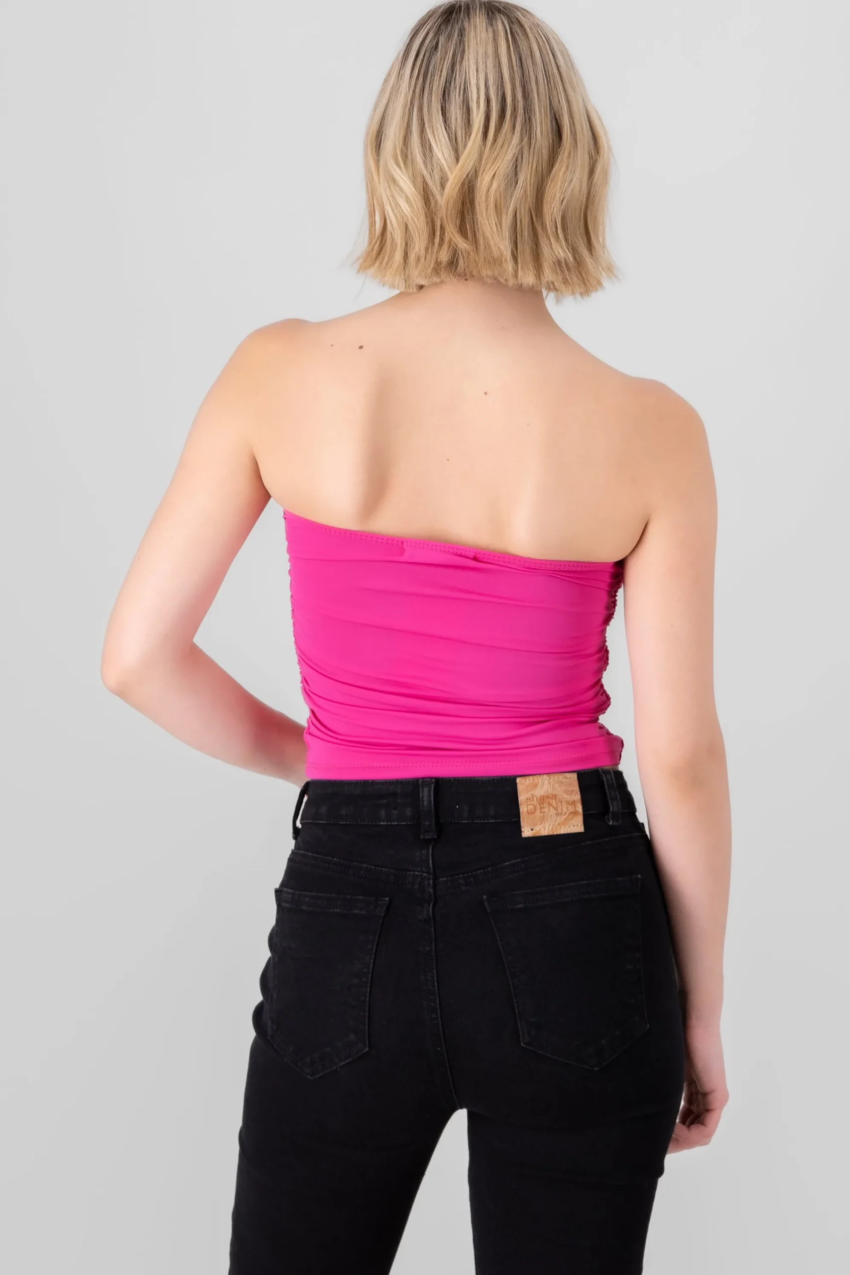 Shasa Ruched Tube Top