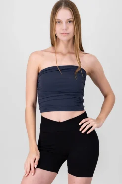 Shasa Ruched Tube Top