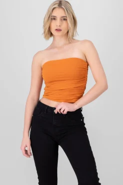 Shasa Ruched Tube Top
