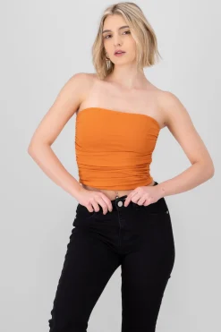 Shasa Ruched Tube Top