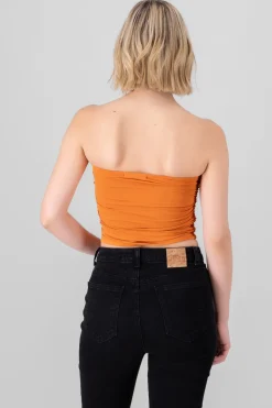 Shasa Ruched Tube Top