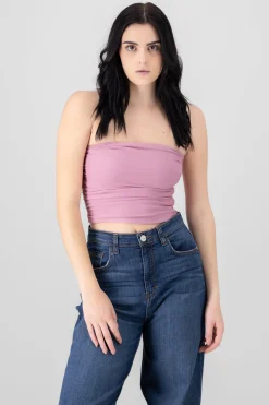 Shasa Ruched Tube Top