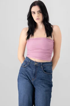 Shasa Ruched Tube Top