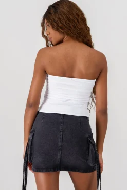Shasa Ruched Tube Top