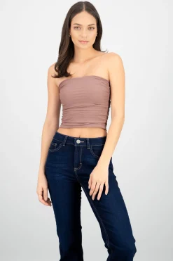 Shasa Ruched Tube Top