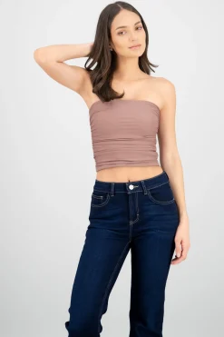 Shasa Ruched Tube Top