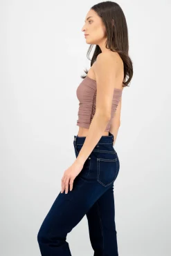 Shasa Ruched Tube Top