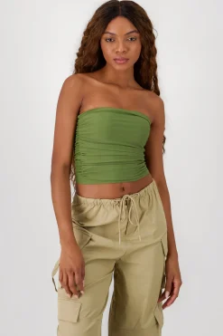 Shasa Ruched Tube Top