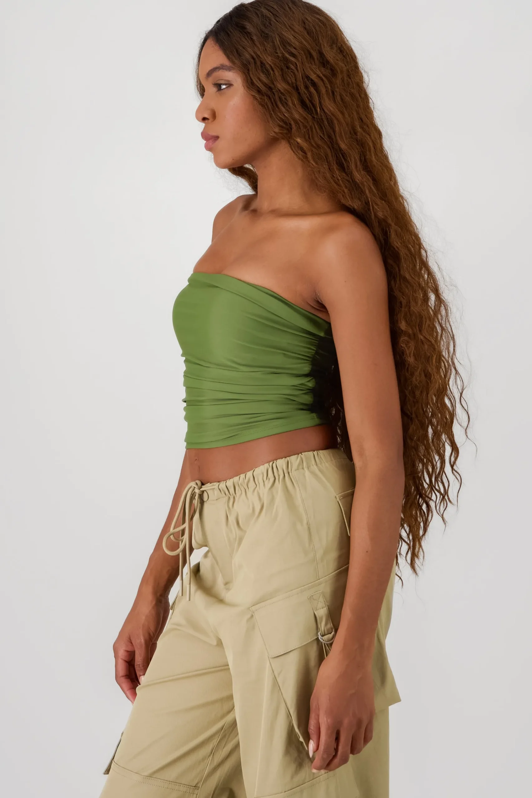 Shasa Ruched Tube Top