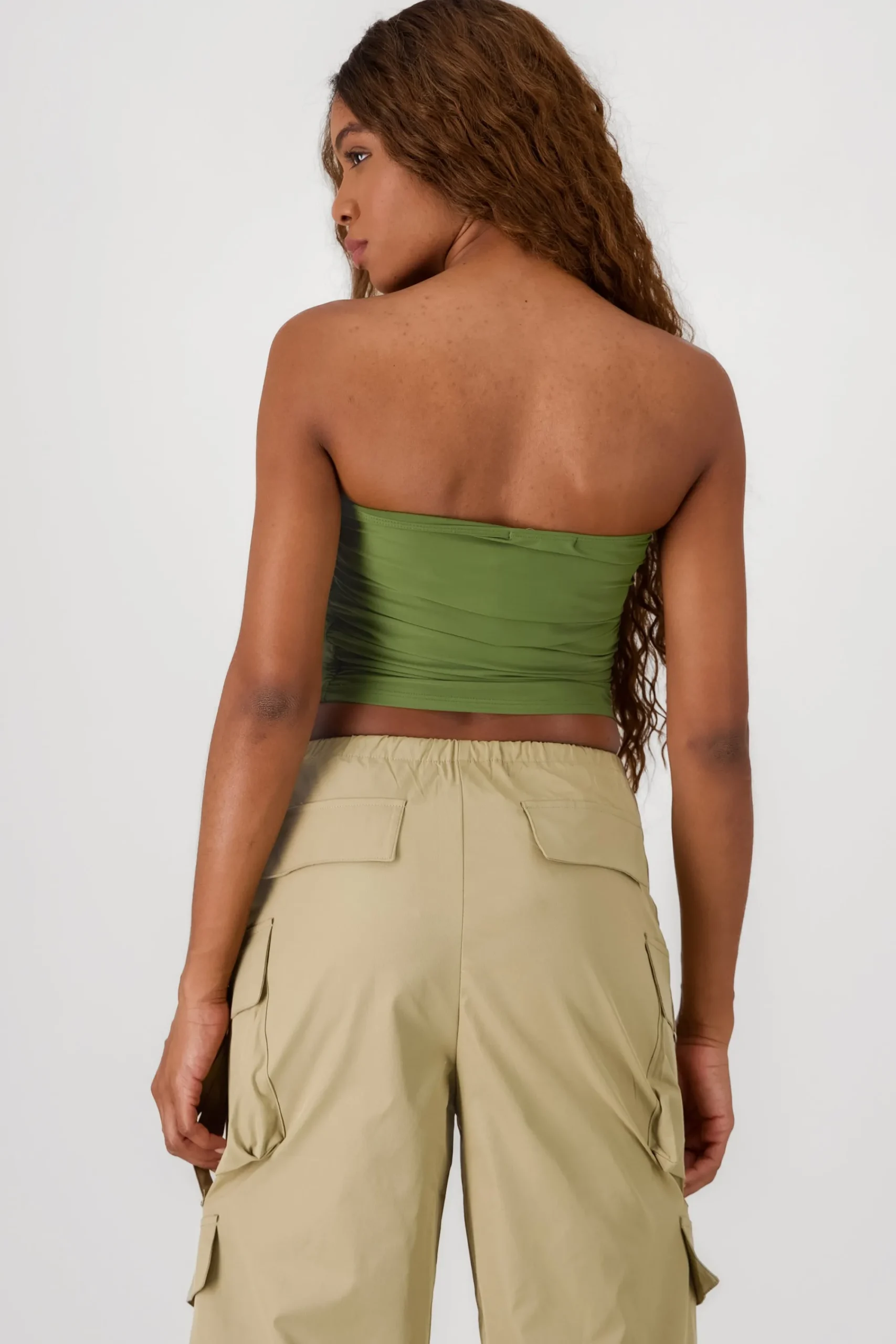 Shasa Ruched Tube Top