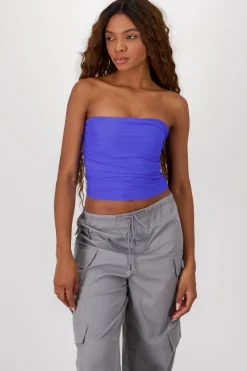 Shasa Ruched Tube Top