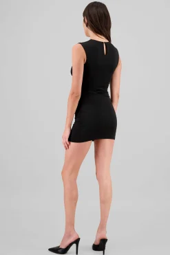 Shasa Ruched Waist Mini Dress