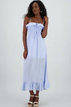 Shasa Ruffle Maxi Dress