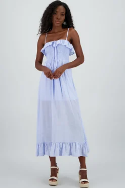 Shasa Ruffle Maxi Dress
