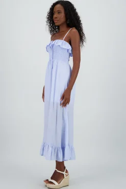 Shasa Ruffle Maxi Dress