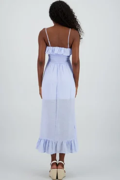 Shasa Ruffle Maxi Dress