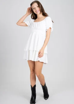 Shasa Ruffle Mini Dress