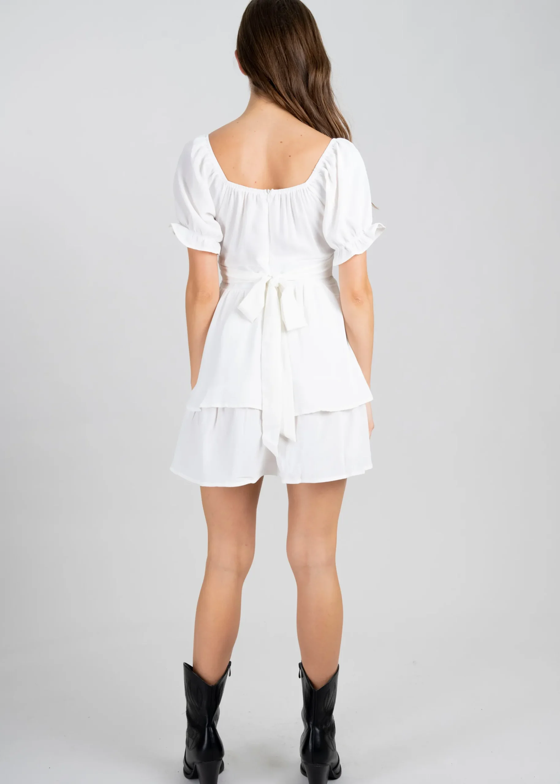 Shasa Ruffle Mini Dress