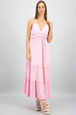 Shasa Ruffled Maxi Dress