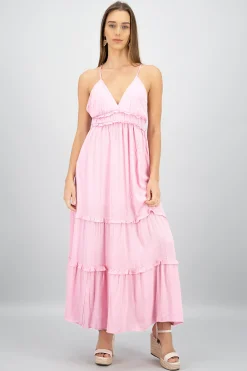 Shasa Ruffled Maxi Dress