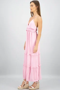 Shasa Ruffled Maxi Dress