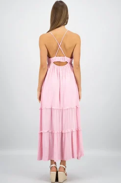 Shasa Ruffled Maxi Dress