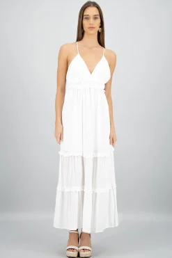Shasa Ruffled Maxi Dress