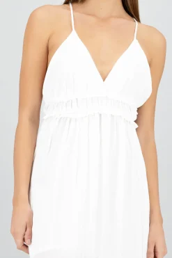 Shasa Ruffled Maxi Dress