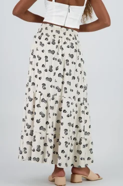 Shasa Ruffled Maxi Skirt