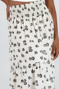 Shasa Ruffled Maxi Skirt
