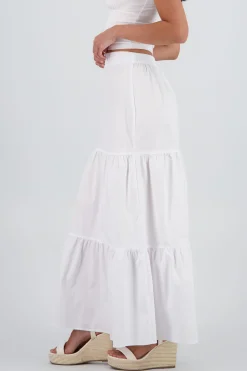 Shasa Ruffled Maxi Skirt
