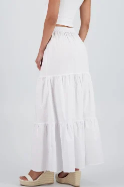 Shasa Ruffled Maxi Skirt