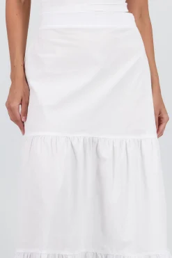 Shasa Ruffled Maxi Skirt