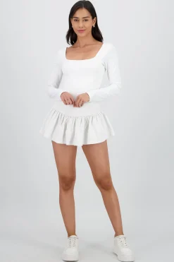 Shasa Ruffled Mini Skirt