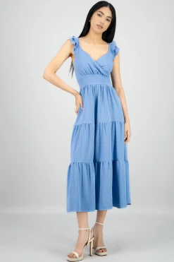 Shasa Ruffles Maxi Dress